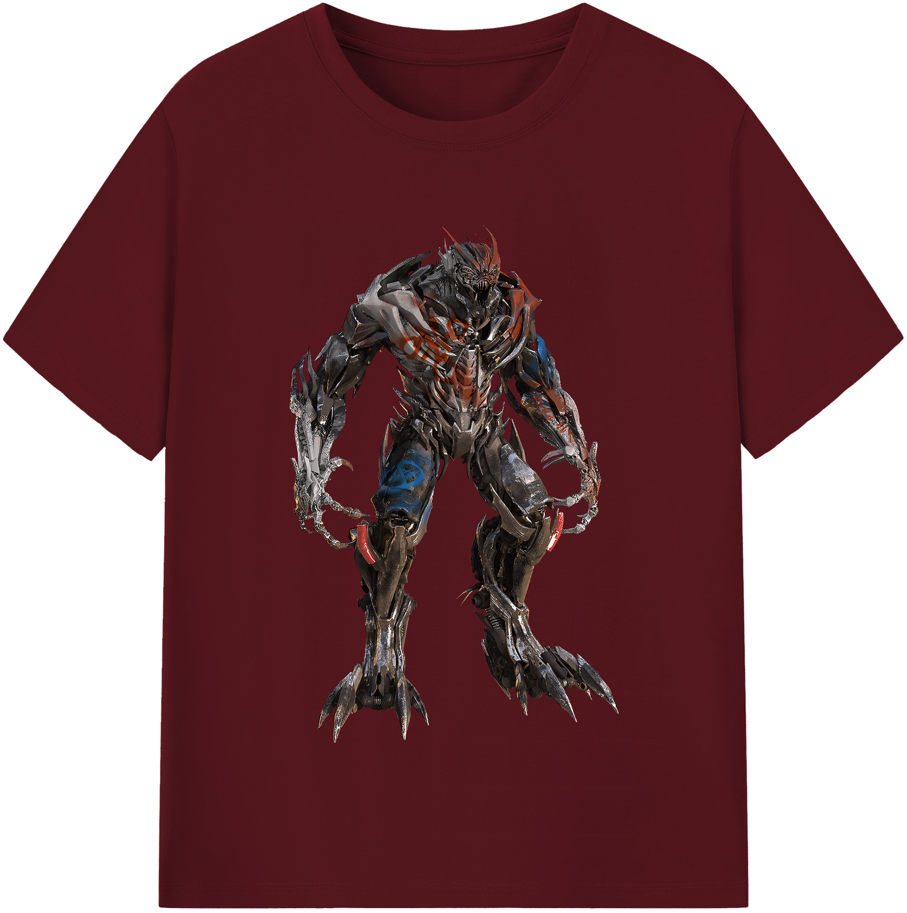 （画像用） Transformers トランスフォーマー 綿100％半袖Tシャツ（フロントプリント）